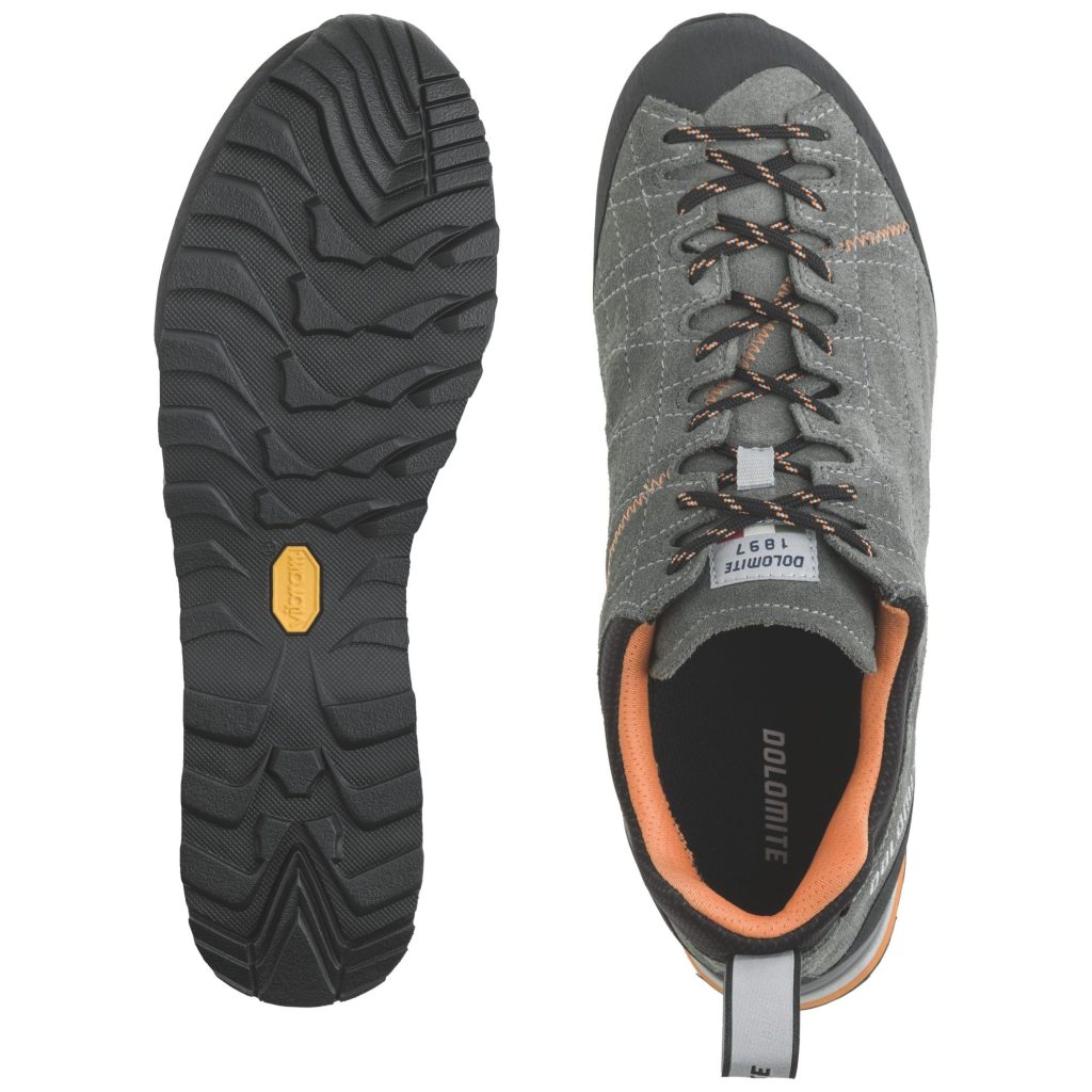 DOL Shoe Diagonal GTX Silver Green - Sun Orange