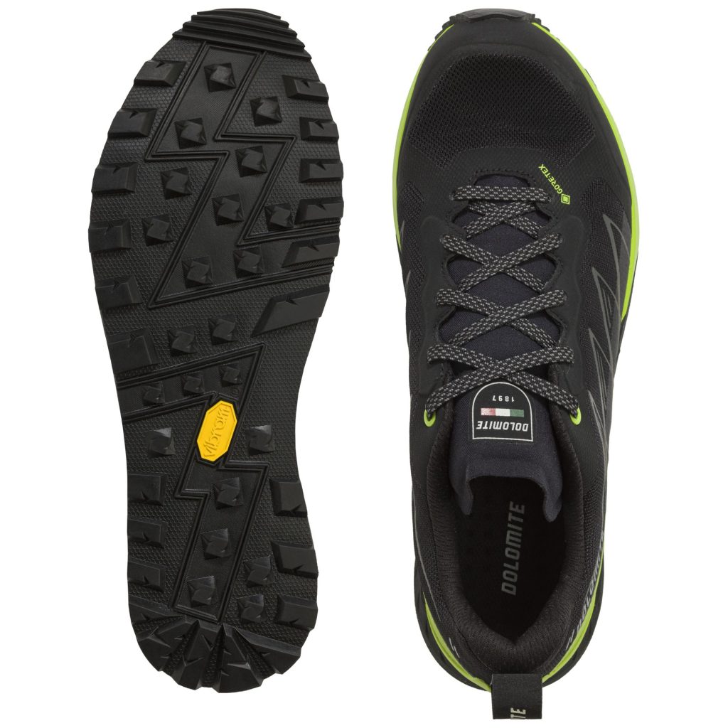 DOLOMITE Croda Nera Tech GORE-TEX Men Black/Lime Green
