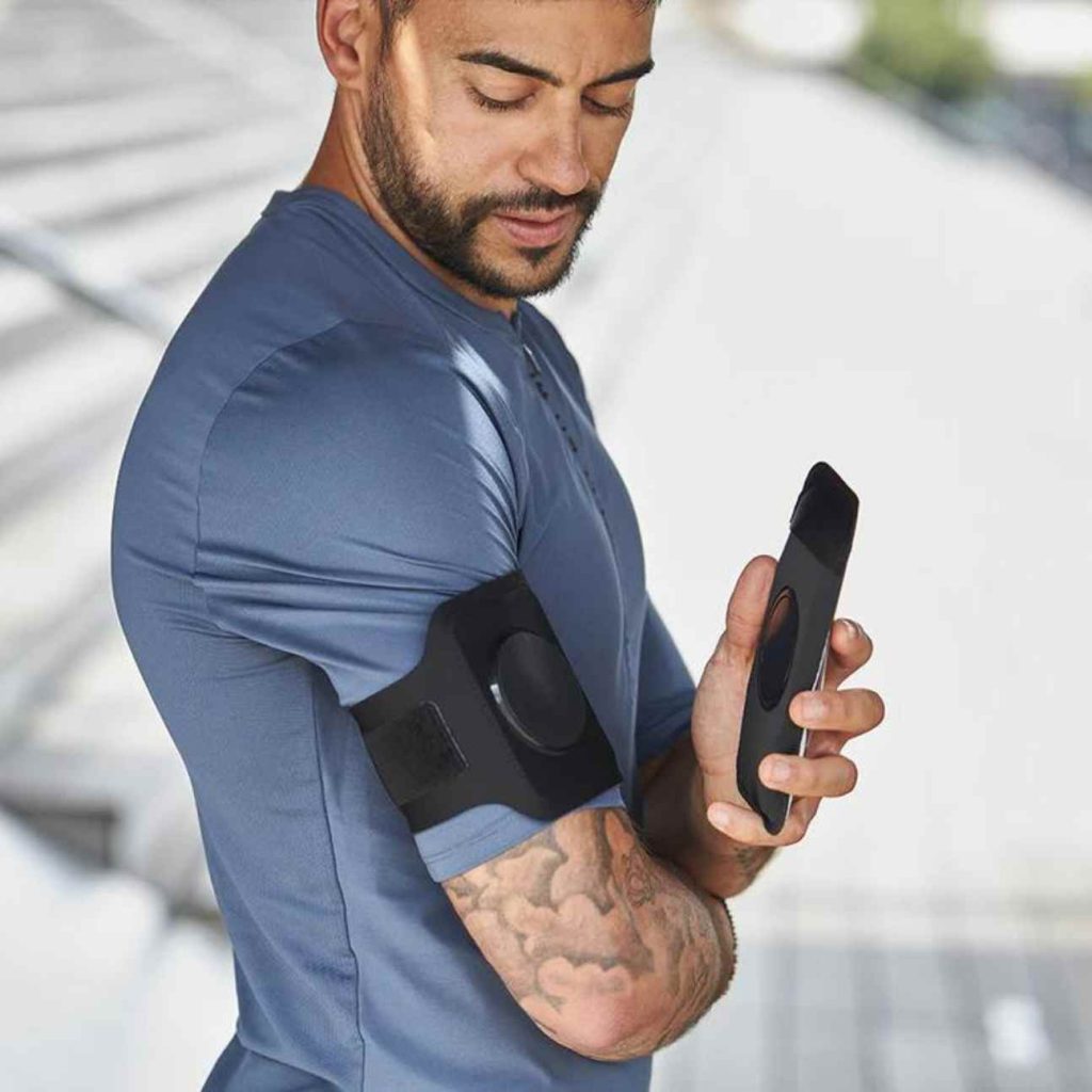 SHAPEHEART Brassard de Sport - Pochette Magnétique XL