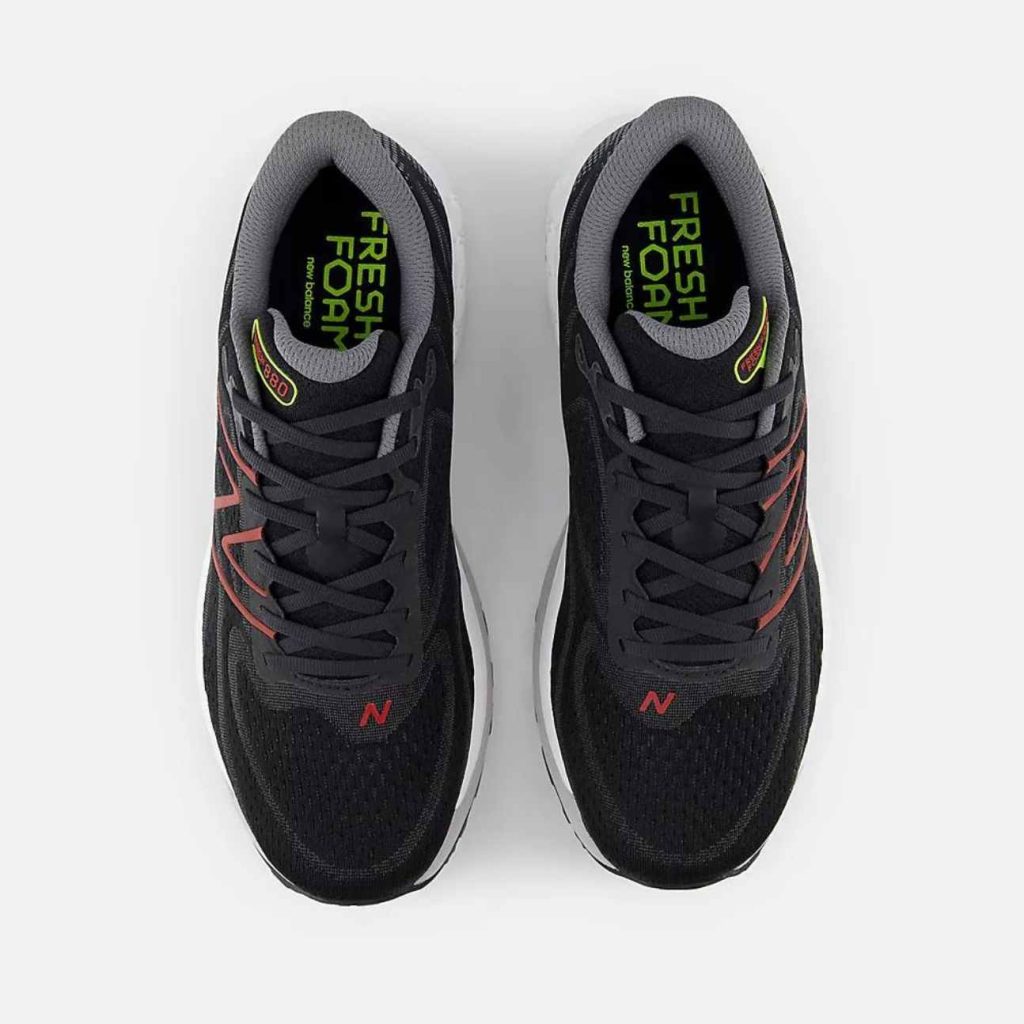 Fresh Foam X 880v13 - Black avec brick red - Men
