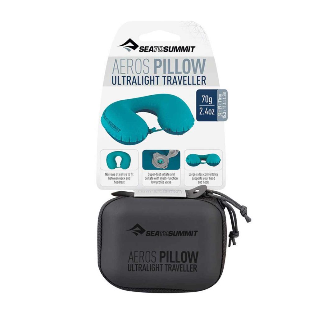 SEA TO SUMMIT Oreiller AEROS Ultralight Traveller Gris