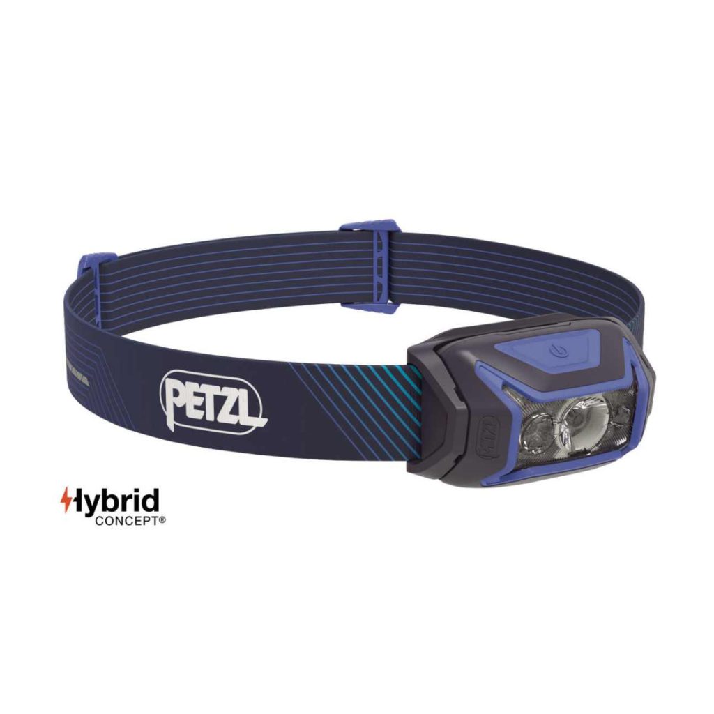 ACTIK CORE Lampe frontale rechargeable 600 lumens - BLEU