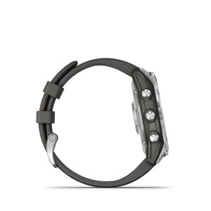 GARMIN Fénix 7 – Standard Edition Silver avec bracelet gris