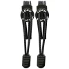 LOCK LACES - Paire de Lacets élastiques sans noeud NOIR