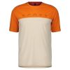 SCO Tee M's Defined Merino SS - flash orange / dust white