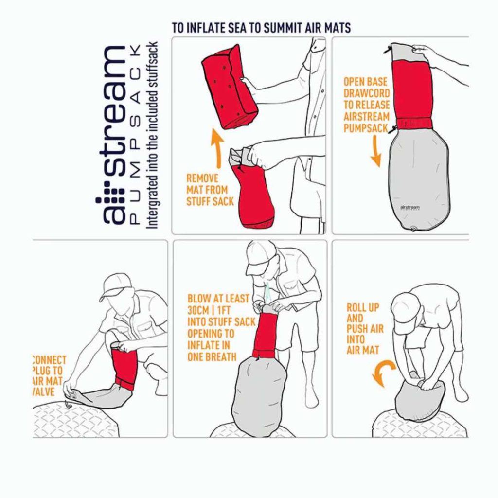 SEA TO SUMMIT Matelas Gonflable ULTRA Light INSULATED Orange