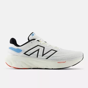 Fresh Foam X 1080 v13 – White avec black et coastal blue – Men