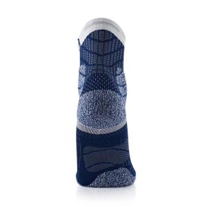 SIDAS – TRAIL Protect Socks Chaussettes de Running Bleu marine / Grey