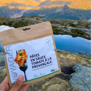 VOYAGER – Pâtes en sauce tomate à la Provençale lyophilisé – 90g – 330 kcal