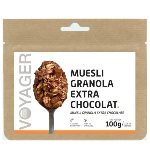 VOYAGER – Muesli granola extra chocolat lyophilisé – 100g – 423 kcal