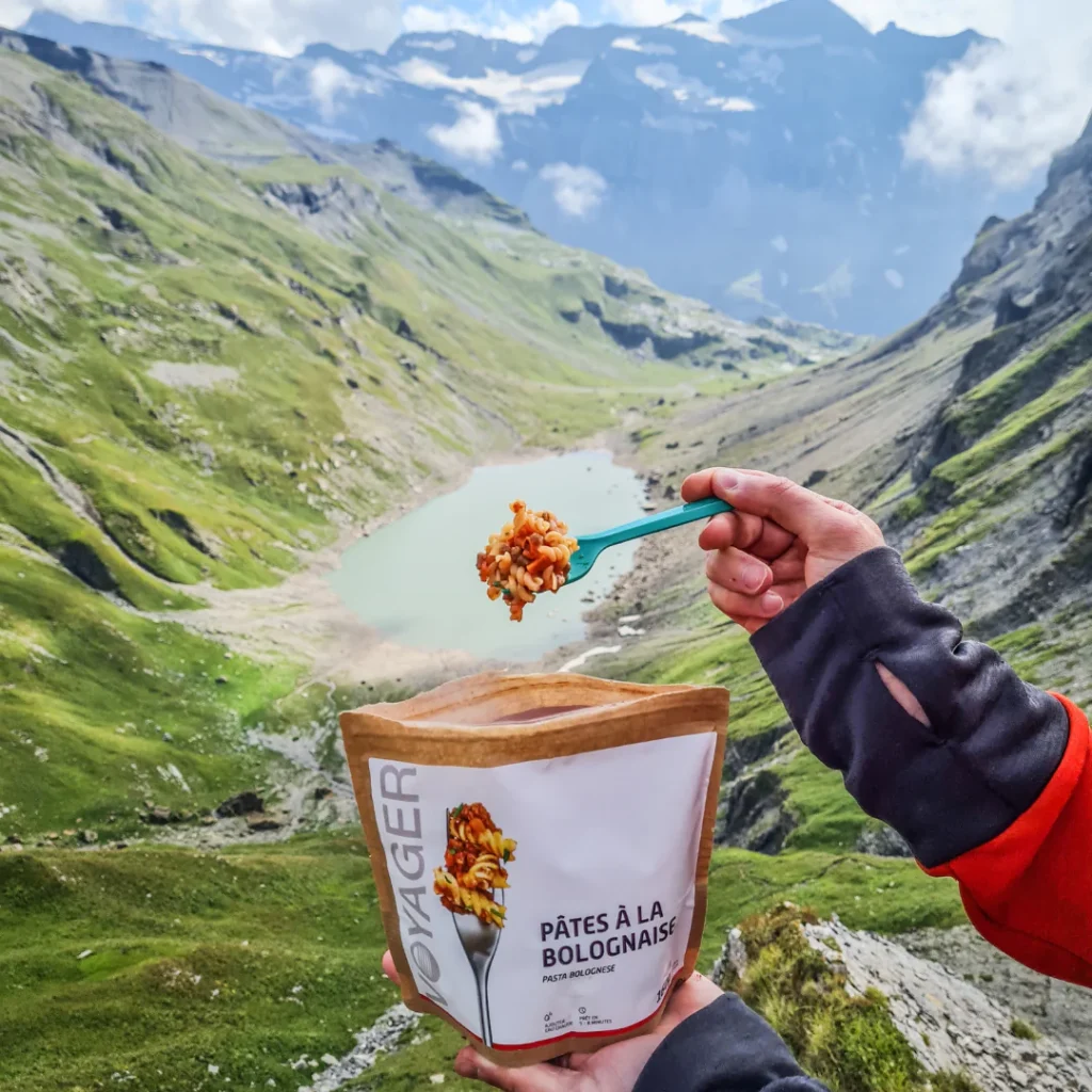 VOYAGER - Pâtes à la bolognaise lyophilisé - 160g - 662 kcal