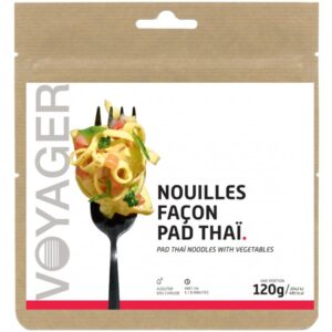 VOYAGER – Nouilles aux légumes façon Pad Thaï lyophilisé – 120g – 489 kcal
