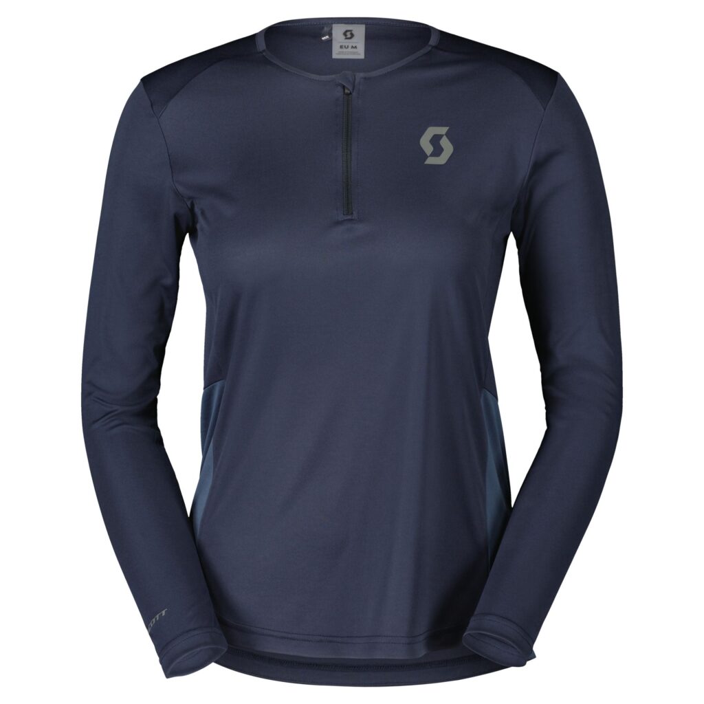 SCO Shirt W's Endurance Tech LS dark blue/metal blue