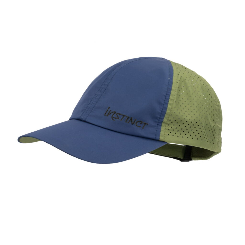 ELITE CAP OLIVE BLUE Légère et ventilée