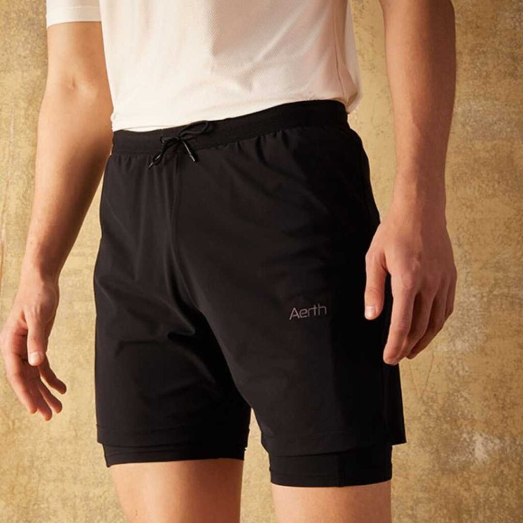 M's Track Series Short 2in1 Oxyblack