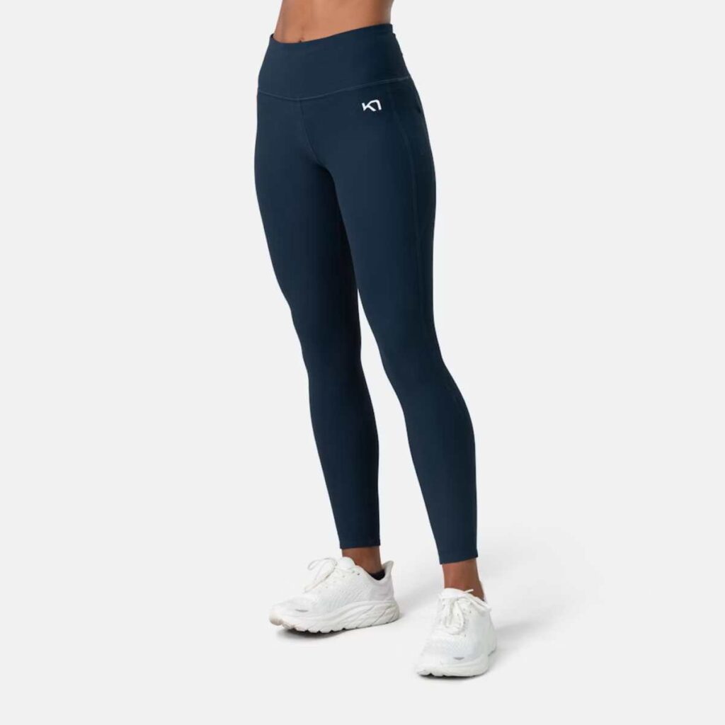KARI TRAA - Nina High Waist Tights - Royal W