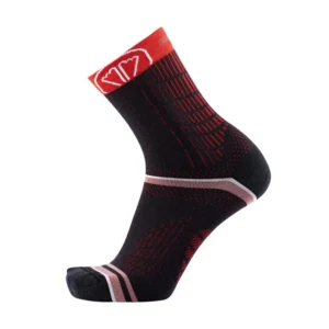 RUN Winter Socks Black / Rouge