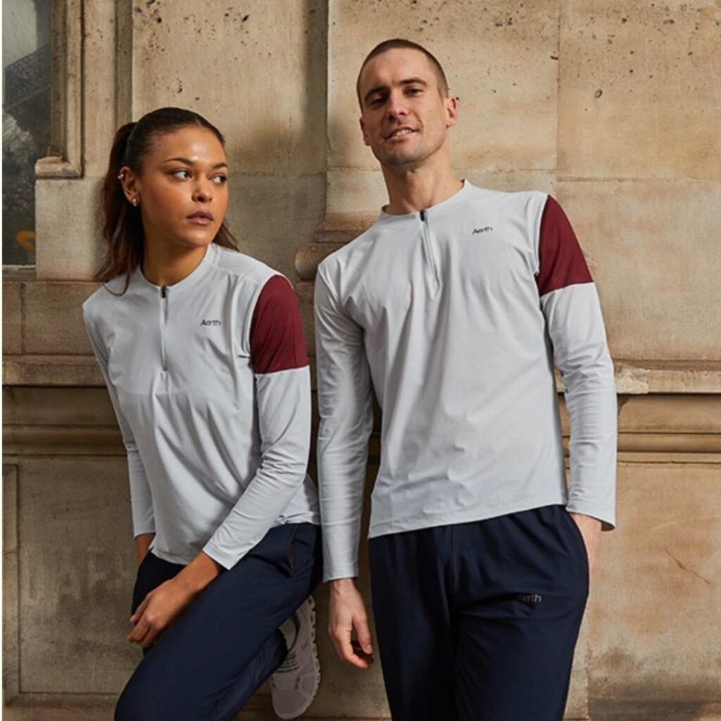 AERTH - SkinRacer Top Pearl Grey - M