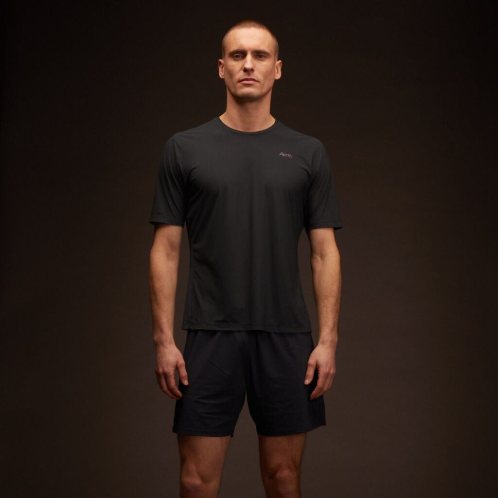 AeroRacer Tee Space Charcoal M