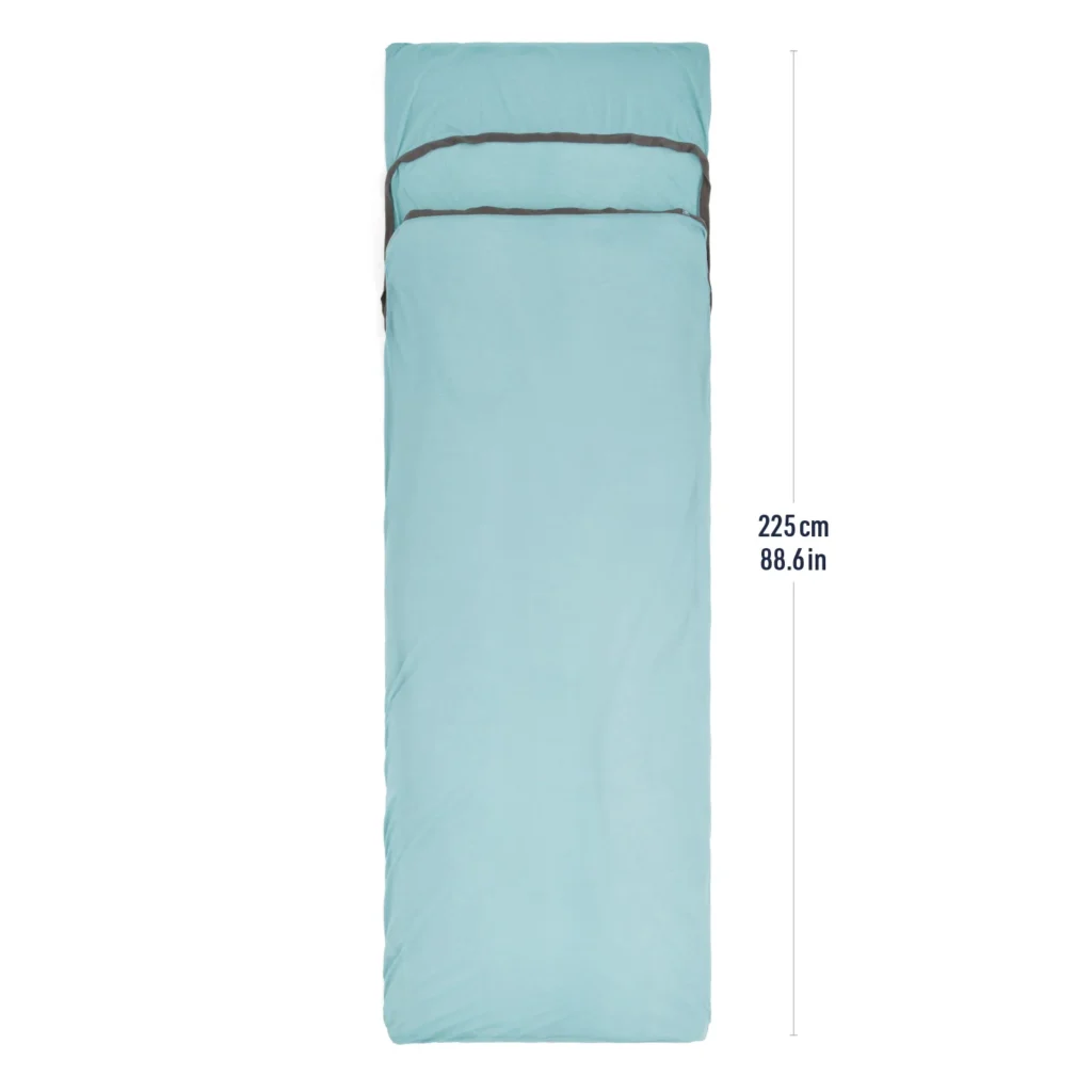 SEA TO SUMMIT Drap de Sac Confort Blend Tencel avec manche d'Oreiller
