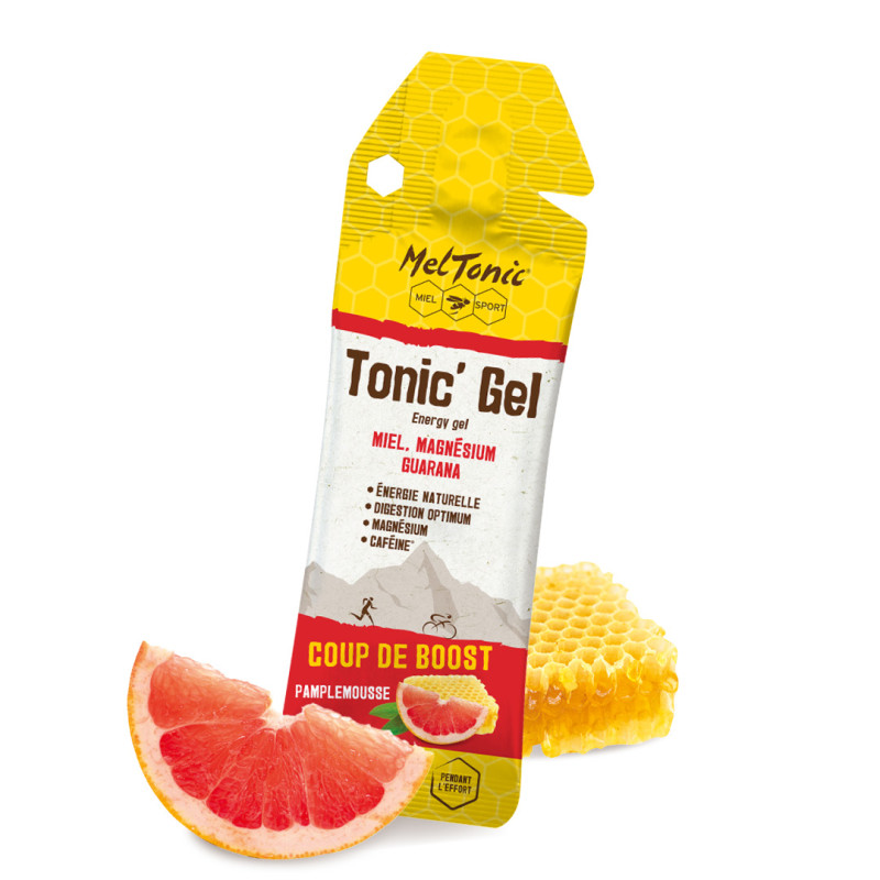 MELTONIC - Gel énergétique Coup de boost Miel magnésium guarana