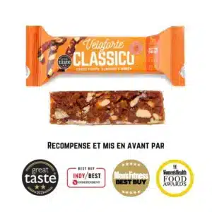 VELOFORTE – Barres CLASSICO Agrumes Amandes Miel