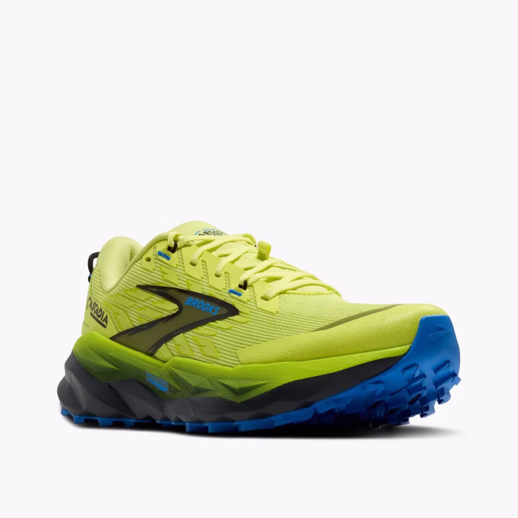 Cascadia 19 Sunny Lime/Black/Blue Homme