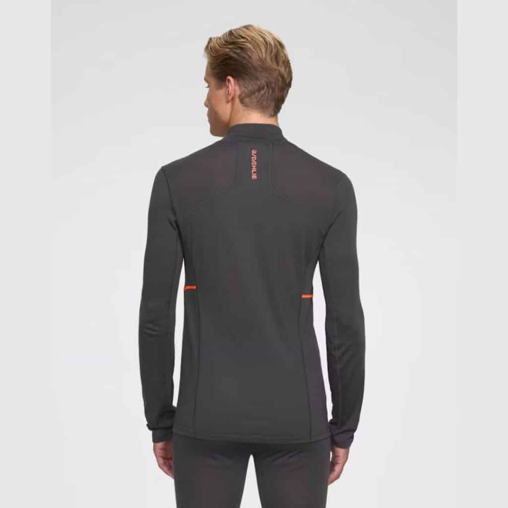 DAEHLIE- Performance Wool Half Zip - Obsidian Homme