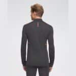 DAEHLIE- Performance Wool Half Zip – Obsidian Homme