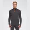 DAEHLIE- Performance Wool Half Zip - Obsidian Homme