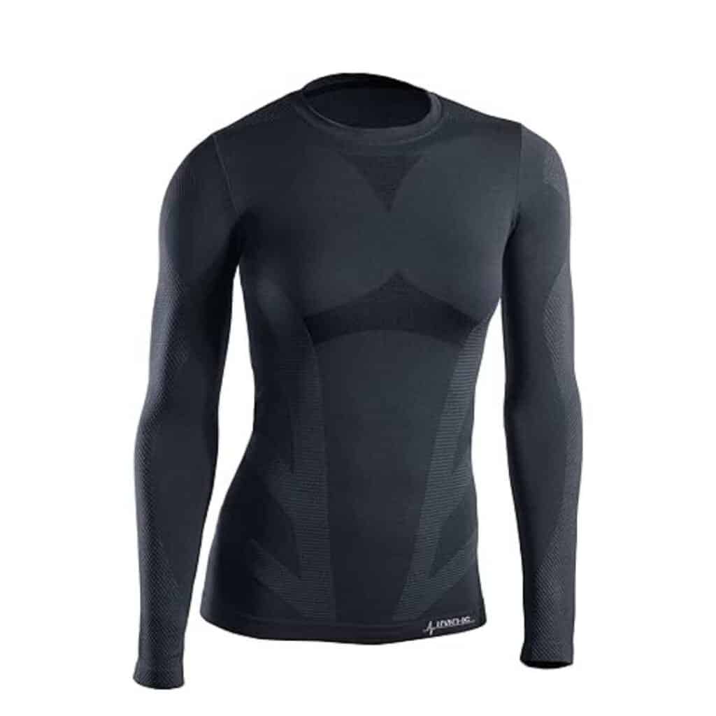 IRON-IC - T-SHIRT Baselayer Femme Black Thermo Dry