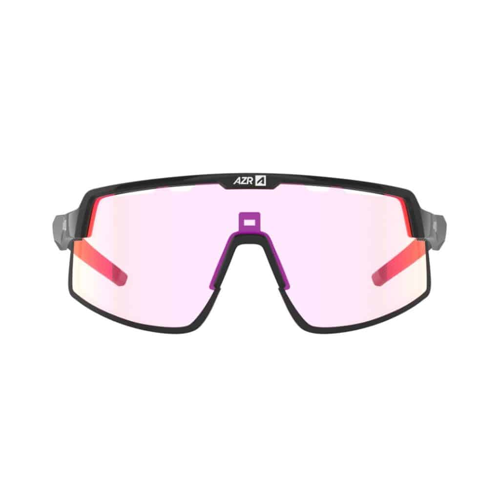 AZR - 4603- Kromic Speed rx Noire mate / écran kromic irisé rouge multicouche CAT 1/3