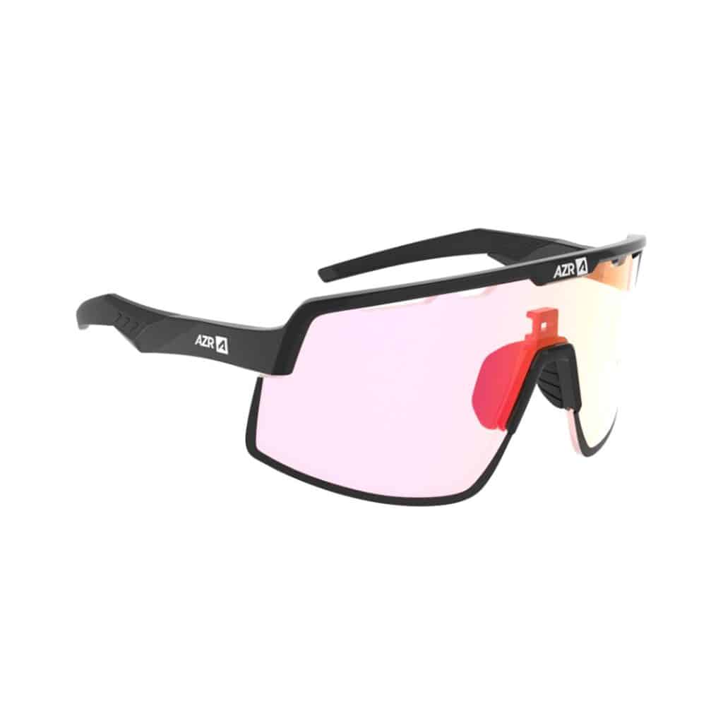 AZR - 4603- Kromic Speed rx Noire mate / écran kromic irisé rouge multicouche CAT 1/3