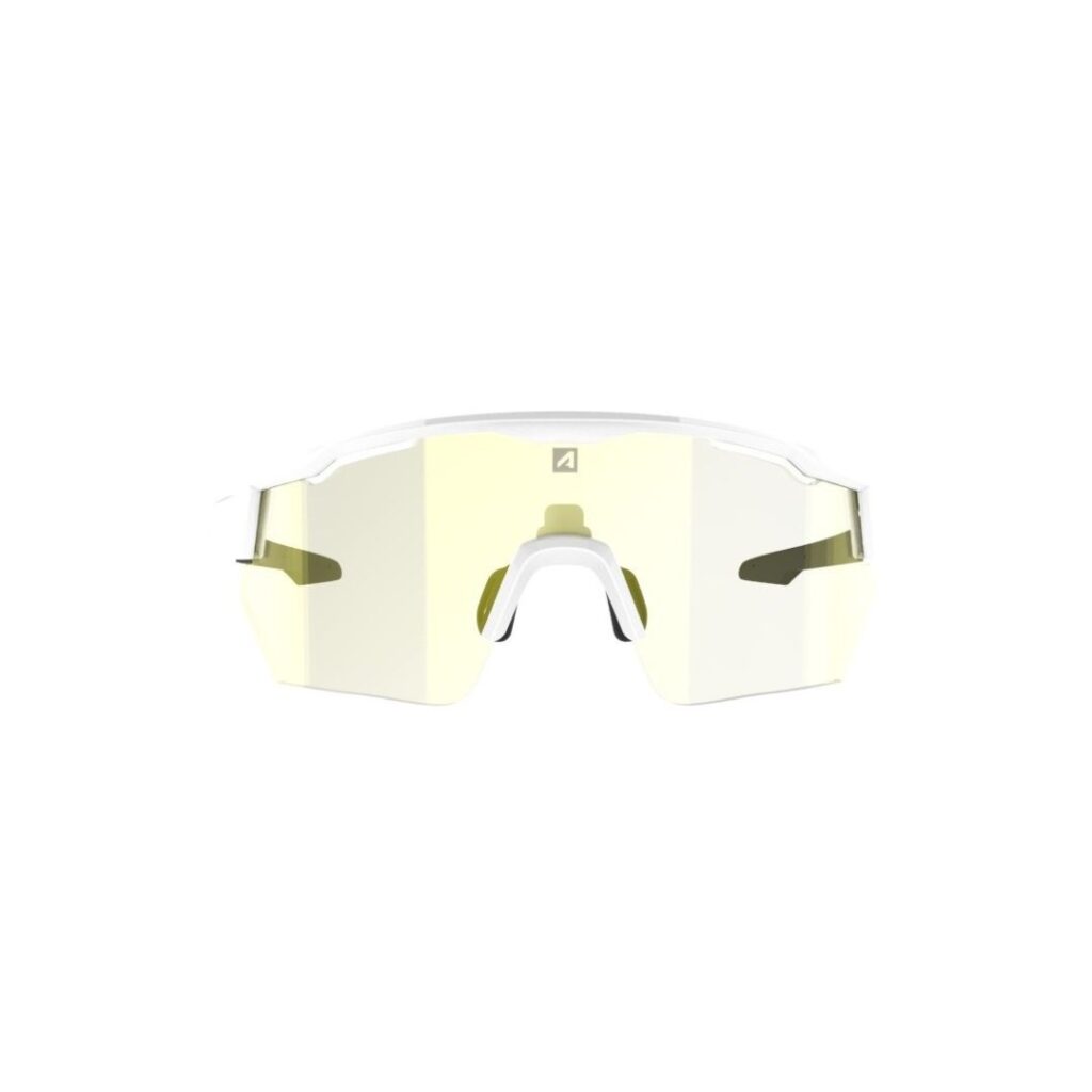 AZR - 4777- Kromic Race rx Blanche vernie / noire / écran kromic gold multicouche CAT 1/3