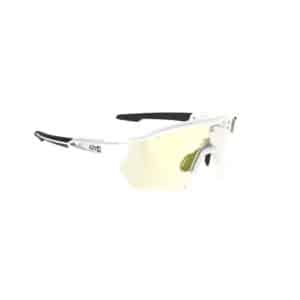 AZR – 4777- Kromic Race rx Blanche vernie / noire / écran kromic gold multicouche CAT 1/3