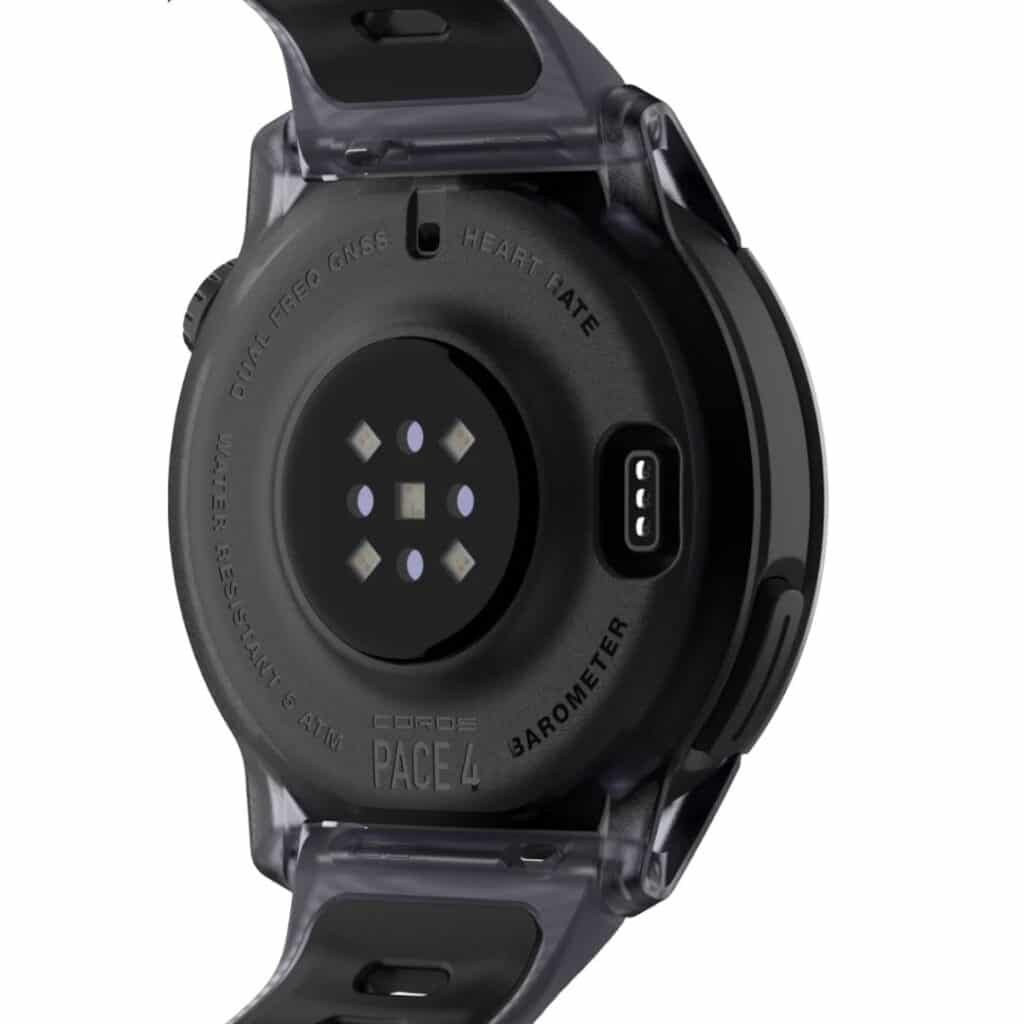 COROS PACE 4 Aluminium -  Montres GPS de sport - Black Crystal