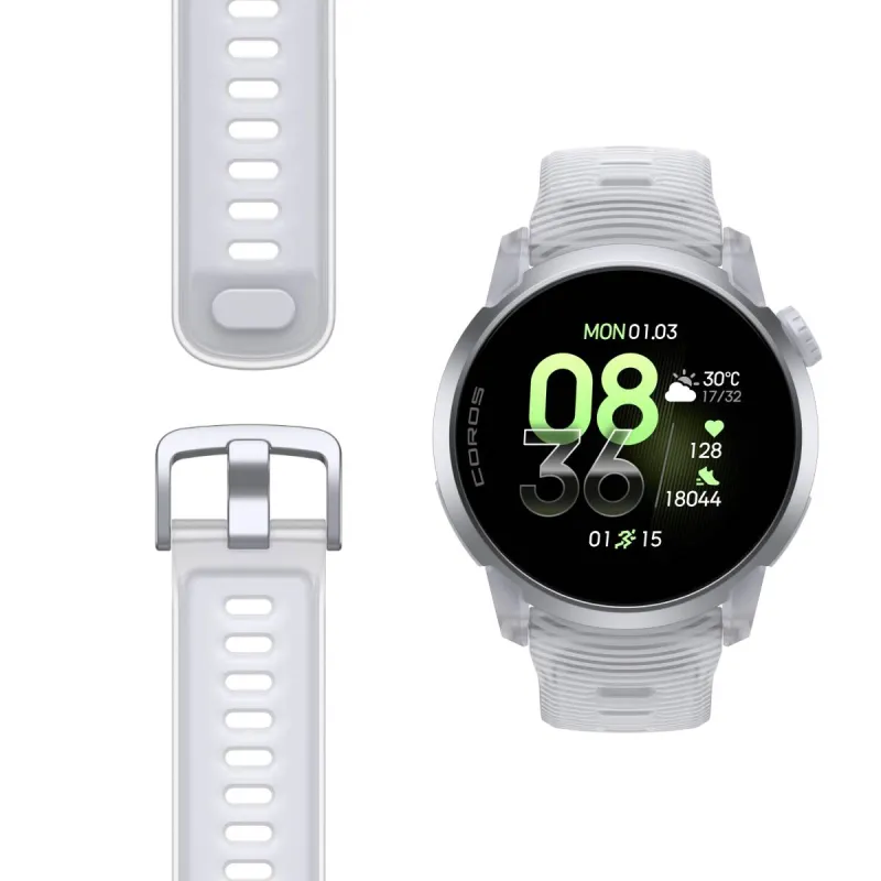 COROS PACE 4 Aluminium - Montres GPS de sport - Blanc Crystal