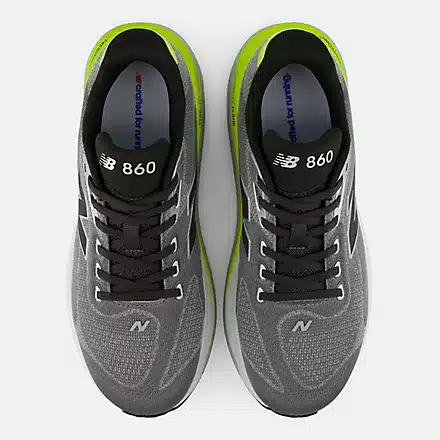 Fresh Foam X 860 v15 SLATE GREY / ALKALINE GREEN Homme - Image 4